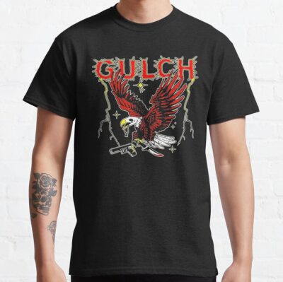 New Metal Artwork T-Shirt Official Gulch Band Merch