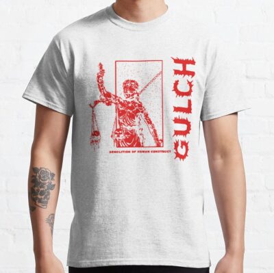 Gulch Red T-Shirt Official Gulch Band Merch