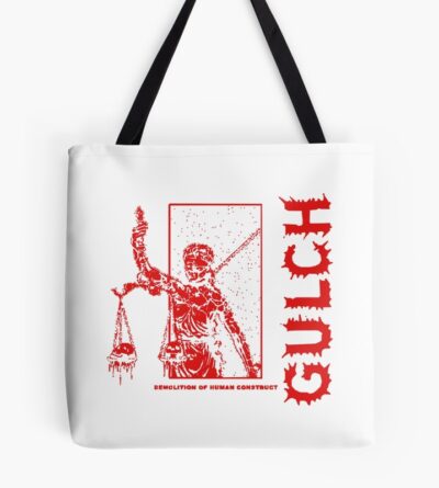 Gulch Red Tote Bag Official Gulch Band Merch