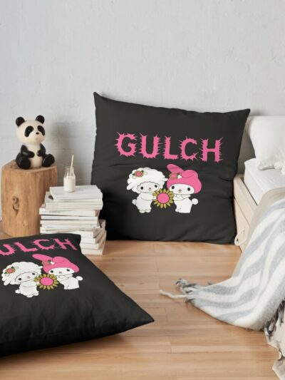 Gulch Band Best Top Throw Pillow Official Gulch Band Merch