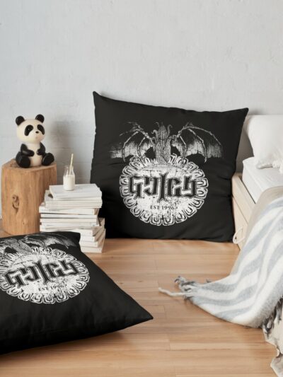 Gulch - Band Throw Pillow Official Gulch Band Merch