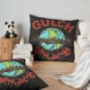 Best Artwork Logo Throw Pillow Official Gulch Band Merch