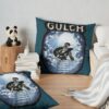 Gulch Music Art Throw Pillow Official Gulch Band Merch