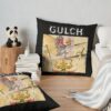 Gulch Music Art Throw Pillow Official Gulch Band Merch