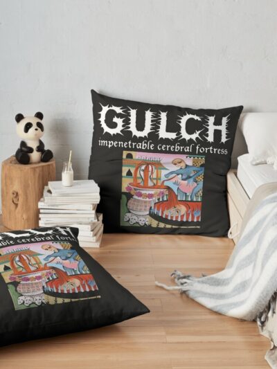 Gulch Band Best Top Throw Pillow Official Gulch Band Merch