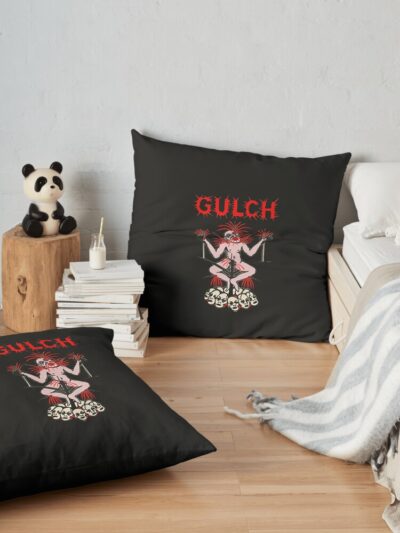 Gulch Band Best Top Throw Pillow Official Gulch Band Merch