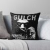 Gulch Patriotic Propaganda Throw Pillow Official Gulch Band Merch