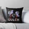 Gulch Music Art Throw Pillow Official Gulch Band Merch