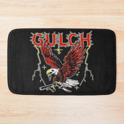 New Metal Artwork Bath Mat Official Gulch Band Merch