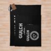 New Metal Artwork Throw Blanket Official Gulch Band Merch