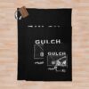 New Metal Artwork Throw Blanket Official Gulch Band Merch