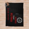 Best Artwork Logo Throw Blanket Official Gulch Band Merch