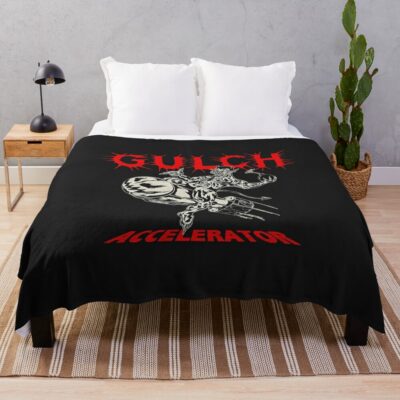 New Metal Artwork Throw Blanket Official Gulch Band Merch