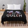 New Metal Artwork Throw Blanket Official Gulch Band Merch