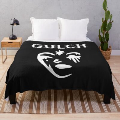 Best Artwork Logo Throw Blanket Official Gulch Band Merch