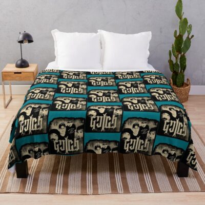 Gulch Music Art Throw Blanket Official Gulch Band Merch