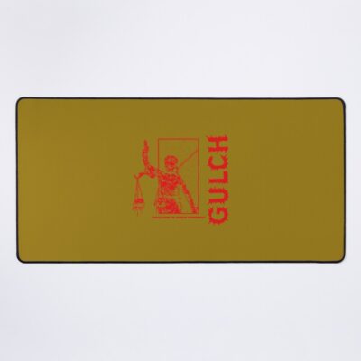 Gulch Red Mouse Pad Official Gulch Band Merch