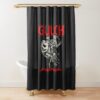 New Metal Artwork Shower Curtain Official Gulch Band Merch