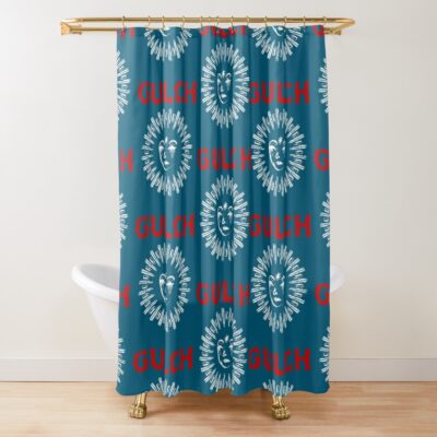 Gulch Shower Curtain Official Gulch Band Merch