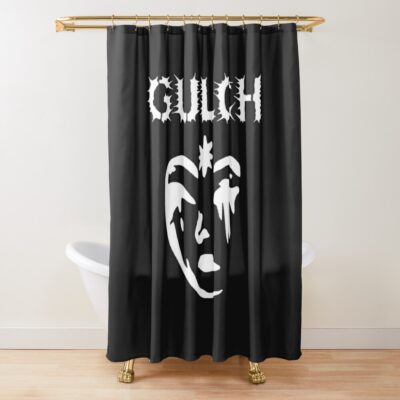 Best Artwork Logo Shower Curtain Official Gulch Band Merch