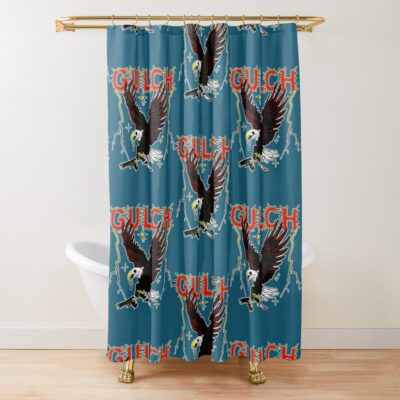 Best Design Album Gulch Band Shower Curtain Official Gulch Band Merch