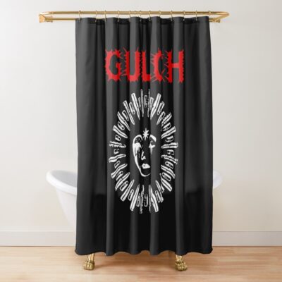 Best Artwork Logo Shower Curtain Official Gulch Band Merch