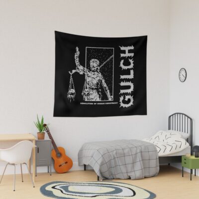 Gulch Punk Band Tapestry Official Gulch Band Merch